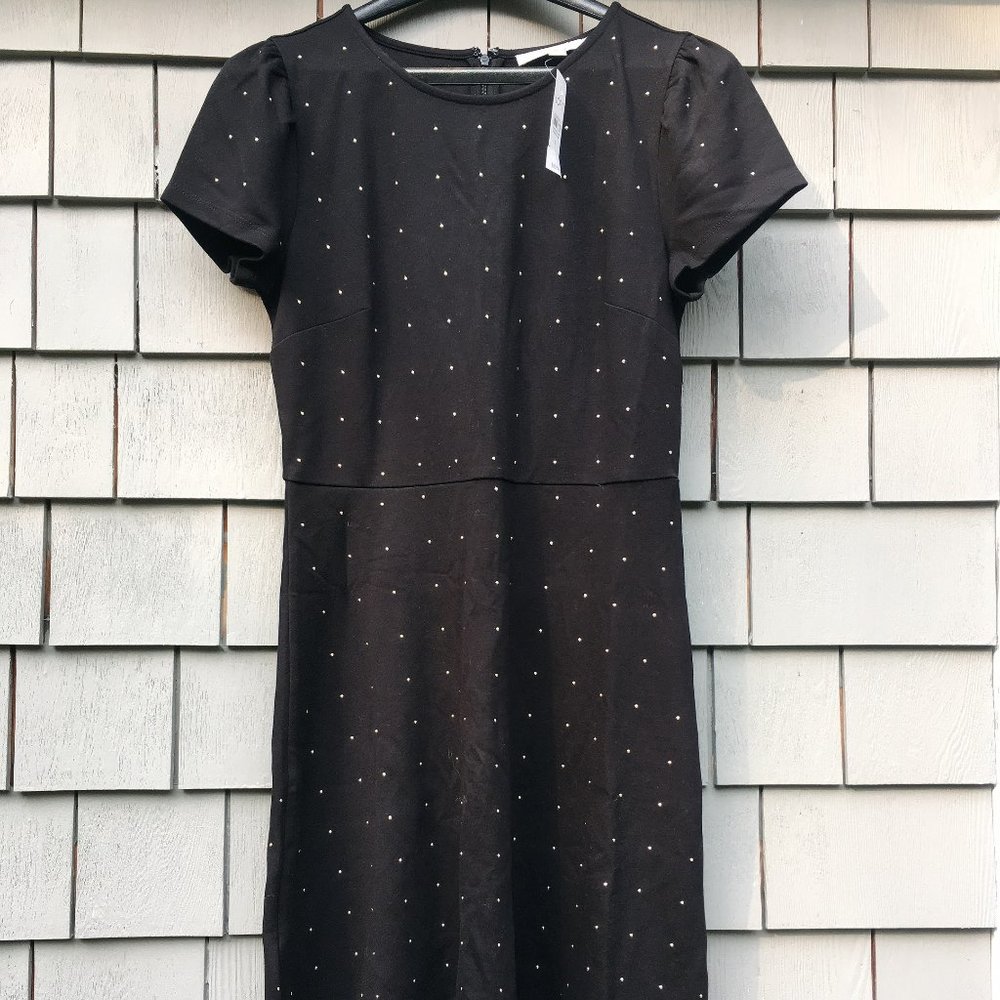 NWT Black A-Line Loft Dress